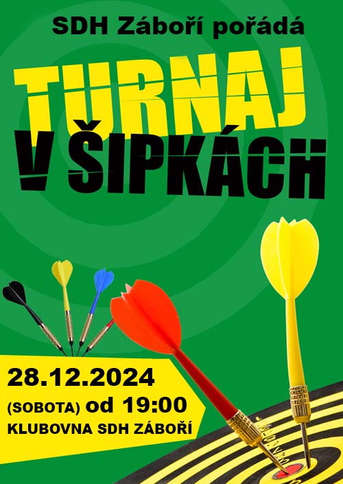 Vánoční turnaj v šipkách 2024